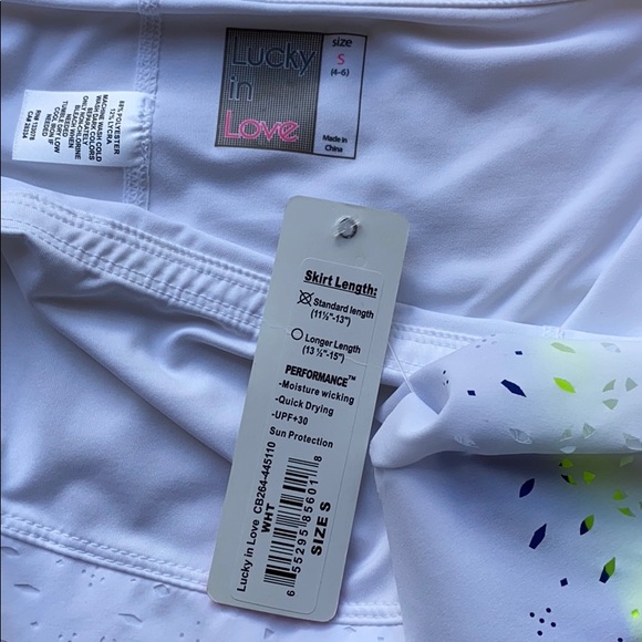 NWT Lucky in Love Tennis Skirt - Picture 8 of 8